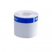 MASUNG 50mm*80mm 热转印标签纸 蓝色LOGO 白蓝(卷）