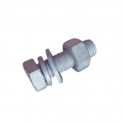 鹰塑 YT-LSL05 6.8级热镀锌外六角螺栓套装 50套/包 M12*40 配色(单位：包）