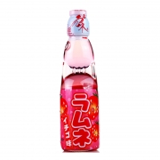 HATA 200ml*6瓶装 日本原装进口 哈达草莓味 波子汽水 塔弹珠汽水 网红碳酸饮 配色(单位：组）