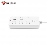 公牛 BULL GN-216 接线板 5M 一控六 六三项 白色 计价单位:个