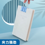 晨光文具2#41mm 24只/罐 彩色长尾夹 大号金属票据夹 Eplus系列办公燕尾夹 ABS92739